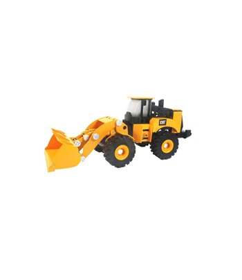 МАКЕТ НА ТРАКТОР CATERPILLAR С ОТВЕРКА И КУФАРЧЕ 172БР. 34Х13Х12СМ. - MODELS