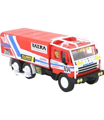 МАКЕТ НА КАМИОН TATRA 815 RALLYE DAKAR 16.5Х6Х5.2СМ.1:48  - MONTI SYSTEM