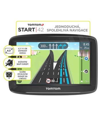 НАВИГАЦИЯ START 42 EU45 LIFETIME - TOMTOM