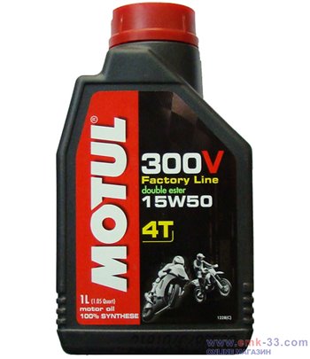 МАСЛО ДВИГАТЕЛНО MOTUL 300V...