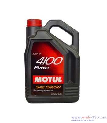 МАСЛО ДВИГАТЕЛНО MOTUL 4100...