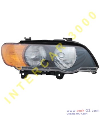 ФАР ДЕСЕН ЖЪЛТ МИГАЧ BMW X5...