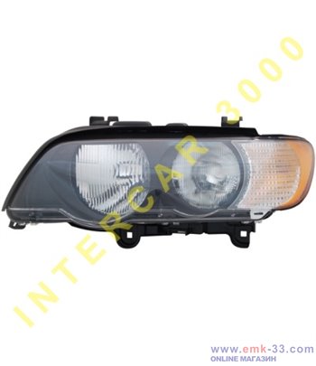 ФАР ЛЯВ БЯЛ МИГАЧ BMW X5...